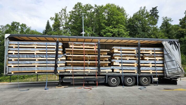 prekomorsko pakiranje leseni zaboji dostava seaworthy crate ISPM 15 slovenia comark