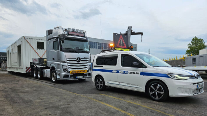 Escort pratnja slovenia spremstvo izrednega prevoza adriatic comark