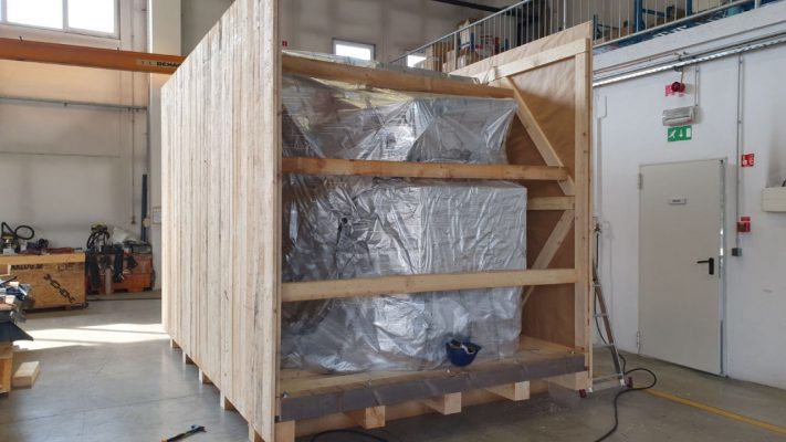 pakiranje tovora prekomorsko vakuum lesen zaboj comark 1