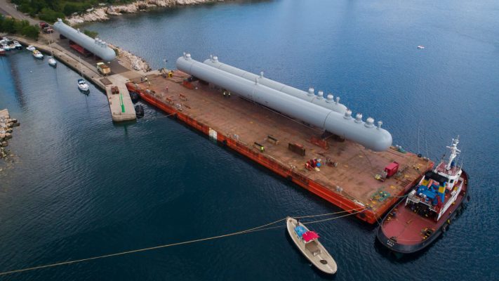 projektni tovor comark slovenija barge