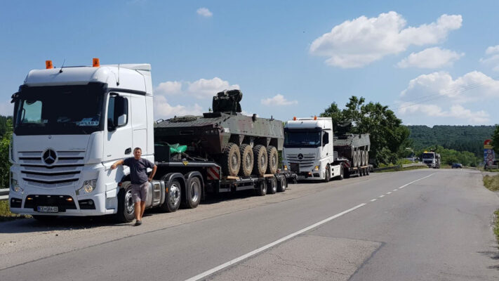 izredni transport patria obramba comark