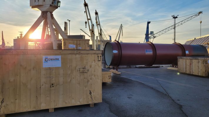 wooden box seaworthy packing luka koper projet cargo heavy lift slovenia